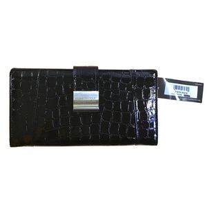 Kenneth Cole Reaction Black Wallet NIB